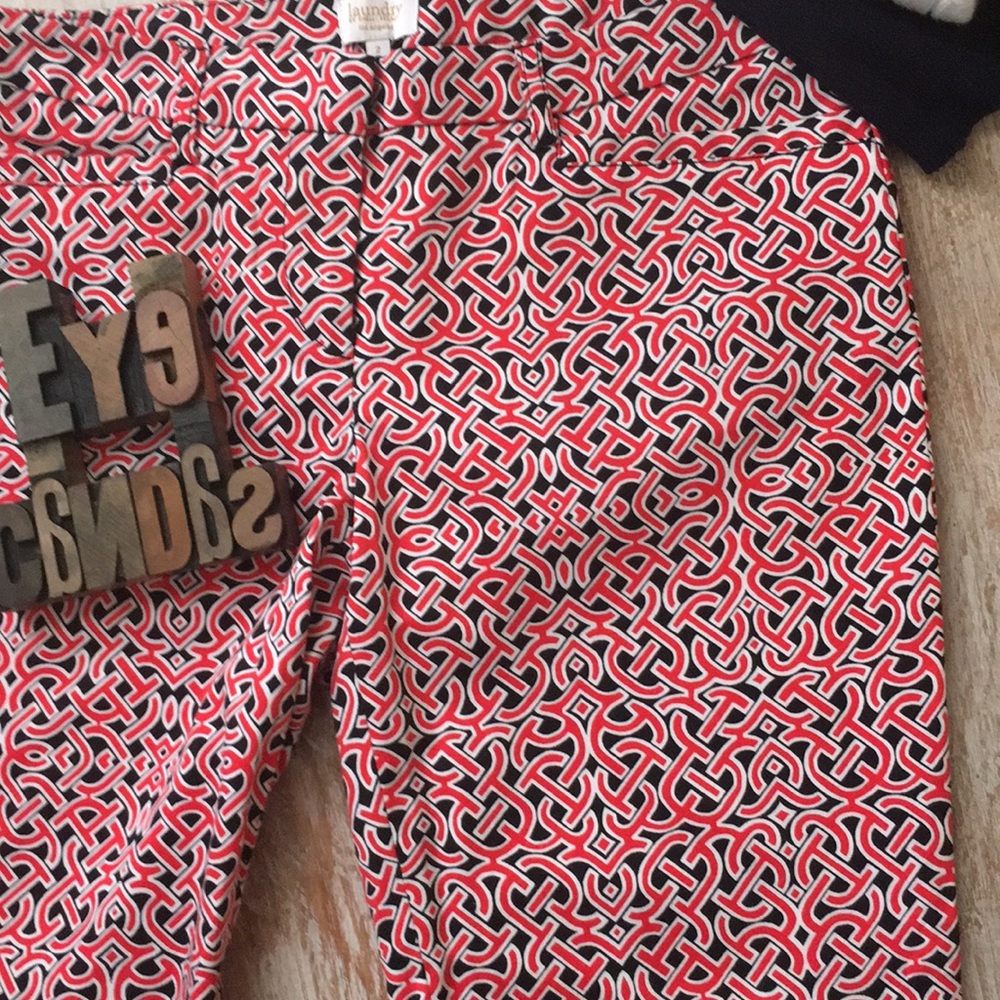 🆕LAUNDRY BY SHELLI SEGAL Los Angelas Capri Pants